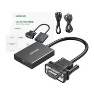 UGREEN ADAPTÉR VGA HDMI VIDEO ADAPTÉR 1080P 60HZ MINIJACK 3,5MM 15CM