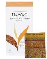 Newby Black Tea & Ginger čierny čaj 25 ks