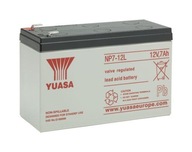 Batéria 7Ah/12V NP7-12L T2 YUASA pre UPS ALARM