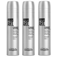 SET LOREAL TECNI.ART SAVAGE PANACHE 3X250ML