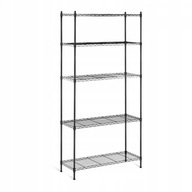 ČIERNY ROYAL CATERING PRESŤAŽOVANÝ RACK RCMR-1800P19B