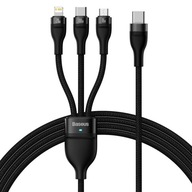 BASEUS LIGHTNING CABLE MICRO USB TYP-C 100W 1,5M