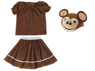 OUTFIT MONKEY SUKŇOVÁ BLÁZKA KLOBÚK 116-128