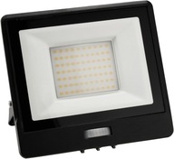 HALOGÉNOVÉ LED SVETLO PIR SNÍMAČ POHYBU 50W 5500LM Efektívny Odolný IP65