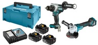 MAKITA DLX2431TJ SADA 18V DDF486 DGA513 3x5Ah