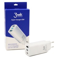 Nástenná nabíjačka 3MK Fast Hyper 65W USB 2xUSBC