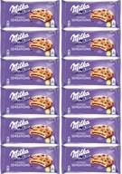 Sušienky Milka Sensations s kakaovou náplňou a čokoládovými kúskami 156g x12