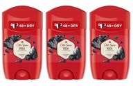 Old Spice ROCK deodorant tyčinka s CHARCOAL SET SZTOSIK 3x50ml