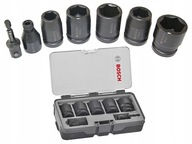 BOSCH SADA NÁRAZOVÝCH ZÁSUVKOV 1/2'' s 1/4 adaptérom