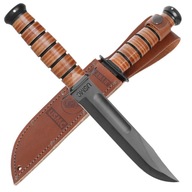 Ka-Bar taktický lovecký nôž 1217 USMC The Legend s koženým puzdrom