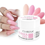 CLARESA RUBBER GEL STAVEBNÝ GÉL KONŠTRUKCIA Tixotropia FAREBNÝ VÝBER 45 g