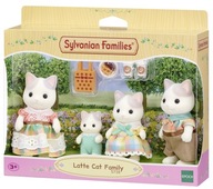 SYLVANIAN FAMILIES CAT FAMILY LATTE 5738