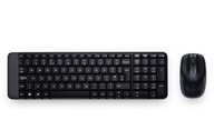 Sada klávesnica + myš Logitech MK220, čierna