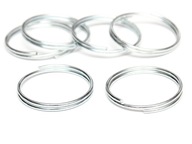 br20 Keychain base RING for KEYRING 15mm 9 ks