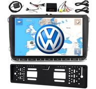 2DIN AUTORÁDIO NAVIGÁCIA VW GOLF PASSAT BT