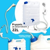 Prenosná sprcha s 22L nádržkou Water2go