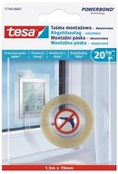 TESA PowerBond Obojstranná montážna páska na sklo 1,5m x 19mm do 20kg/m