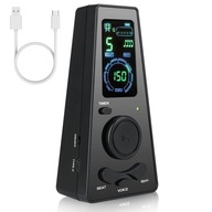 ELEKTRONICKÝ METRONOME LCD presný + hlasitý 40-208 BPM USB-C časovač