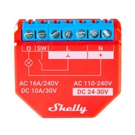 SHELLY PLUS 1PM WIFI INTELIGENTNÉ RELÉ S BLUETOOTH MERANÍM NAPÁJANIA 240V