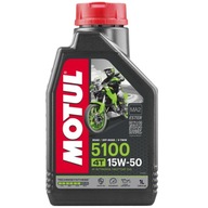 Motul 5100 15W50 1L polosyntetický motocyklový 4T olej