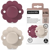 Suavinex FYZIOLOGICKÝ cumlík SX PRO 6-18m WONDER 2 kusy