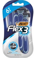 Holiaci strojček BiC Flex 3 - blister po 6