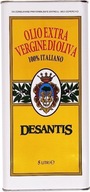 De Santis Olio Extra Vergine di Oliva 100% IT 5L