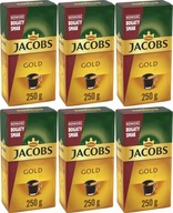 Jacobs Gold mletá káva 250g x 6 kusov