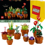 LEGO ICONS VALENTÍNSKA SADA KVETY DARČEK DROBNÉ RASTLINY 10329 + TAŠKA