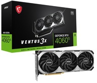 Grafická karta MSI GeForce RTX 4060 Ti Ventus 3X OC 8GB GDDR6 3xDP DLSS 3