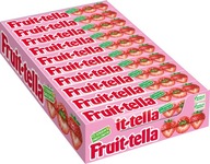 Fruittella žuvacie cukríky Jahoda 41g 20 ks.