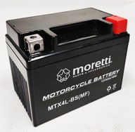 BATÉRIA GÉLOVÁ MTX4L-BS YTX4L-BS 4Ah MORETTI