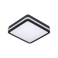 LED stropné svietidlo LL LOME 24W NW-L-GR grafitové štvorcové 26cm 1920 lm biele