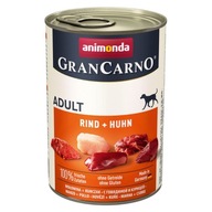 Animonda GranCarno dospelé hovädzie kura 400g x12