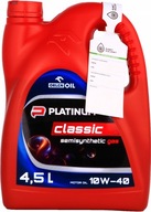 ORLEN PLATINUM CLASSIC PLYN 10W40 - 4,5L