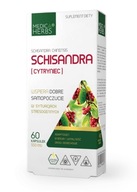 MEDICA SCHISANDRA SCHIZANDRA CYTRYNIEC Čínske športy koncentrácie pamäte