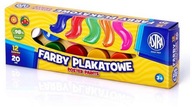 Plagátové farby ASTRA 20 ml 12 FARIEB