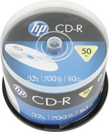 HP CD-R 700 MB 52X koláč*50 69307