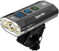 Osvetlenie na bicykel Spectre ProLight2 1200lm 3 LED svietidlo na bicykel