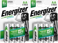 8x ENERGIZER BATÉRIE AA R6 2300mAh