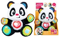 Maskot Smily Panda LEARN WITH ME hovorí, že PL učí