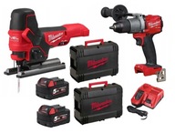 MILWAUKEE M18FPP2AA2-502X SKRUTKOVAČ + PÍLUKA