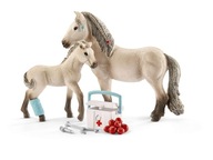 SCHLEICH Pony, islandské plemeno, kobyla, žriebä 42430