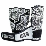 Dragon LEGEND Uchopovacie KOŽENÉ MMA rukavice XL