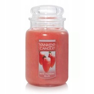 Yankee Candle Veľká nádoba White Strawberry Bell 623g