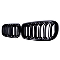 GRILL ľadvinky pre BMW X5 X6 F15 F16, lesklá čierna