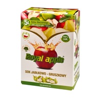 1x 5L lisovaná šťava ROYAL APPLE 100% jablko hruška