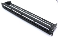 PATCH PANEL CAT 6 UTP 24-PORTOVÝ PATCH PANEL