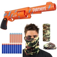 NERF FORTNITE 6-SH F2678 + CAMO BANDANA + ŠÍPKY