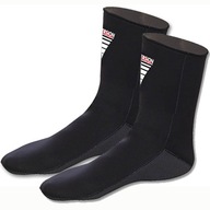 5 mm ponorné neoprénové ponožky, veľkosť L / 42-43